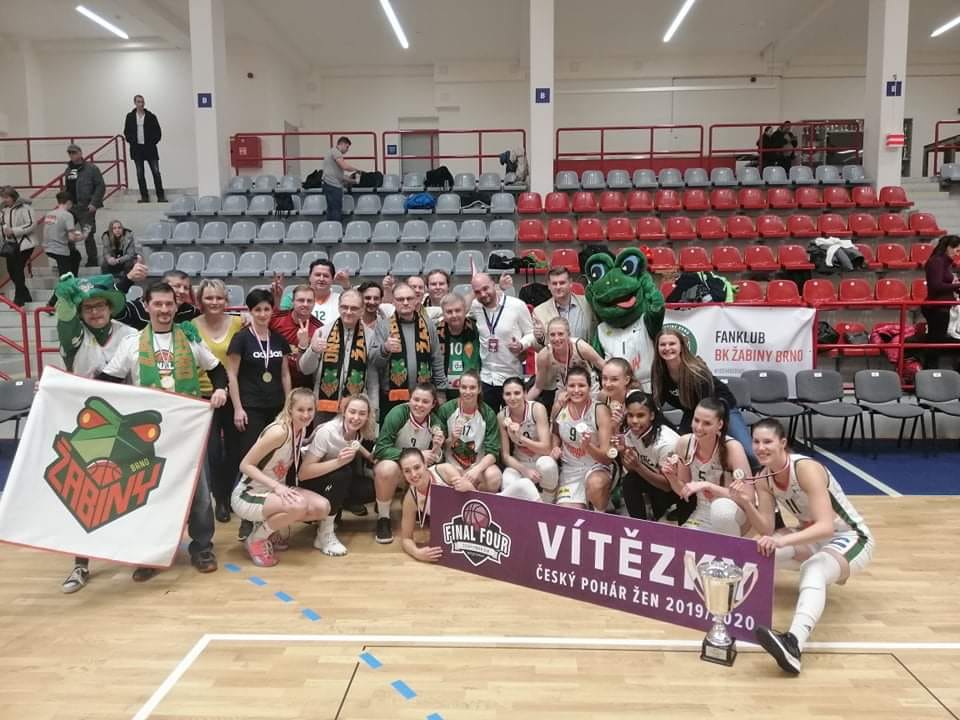 Le Zabiny Brno remporte la coupe de République Tchèque après 2 prolongations