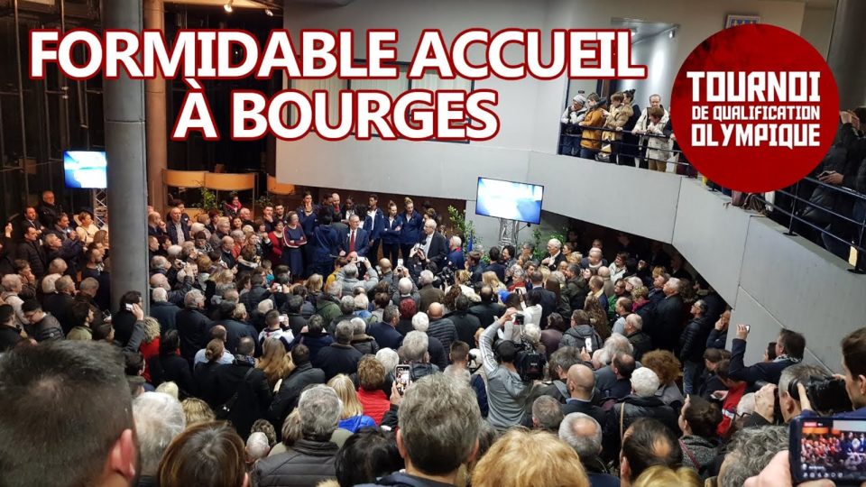 La Minute Inside du 4 février 2020 : 500 personnes pour accueillir les Bleues à la mairie de Bourges