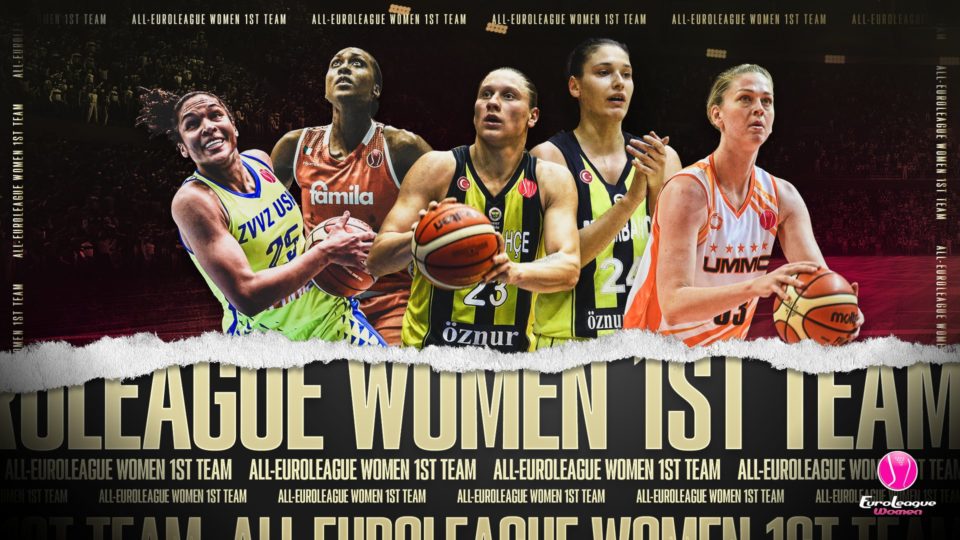 Sandrine GRUDA dans le 5 majeur de l’Euroligue !!