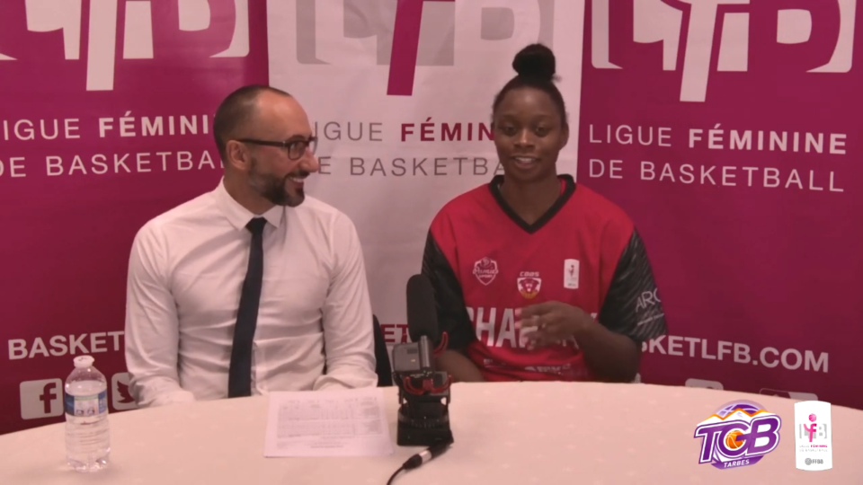 LFB : Conférence de presse après Tarbes – Charnay