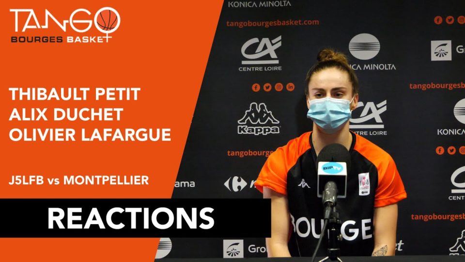 LFB : Conférence de presse après Bourges – Lattes-Montpellier