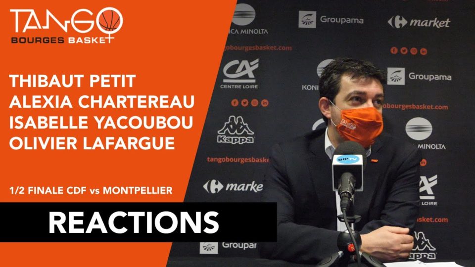 Coupe de France : Conférence de presse après Bourges – Lattes-Montpellier