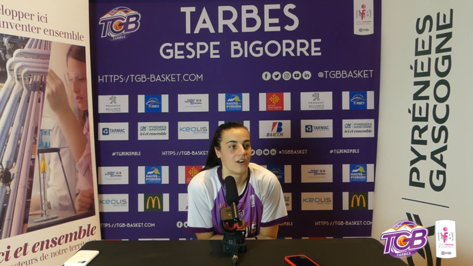 LFB : Conférence de presse après Tarbes – Lattes-Montpellier
