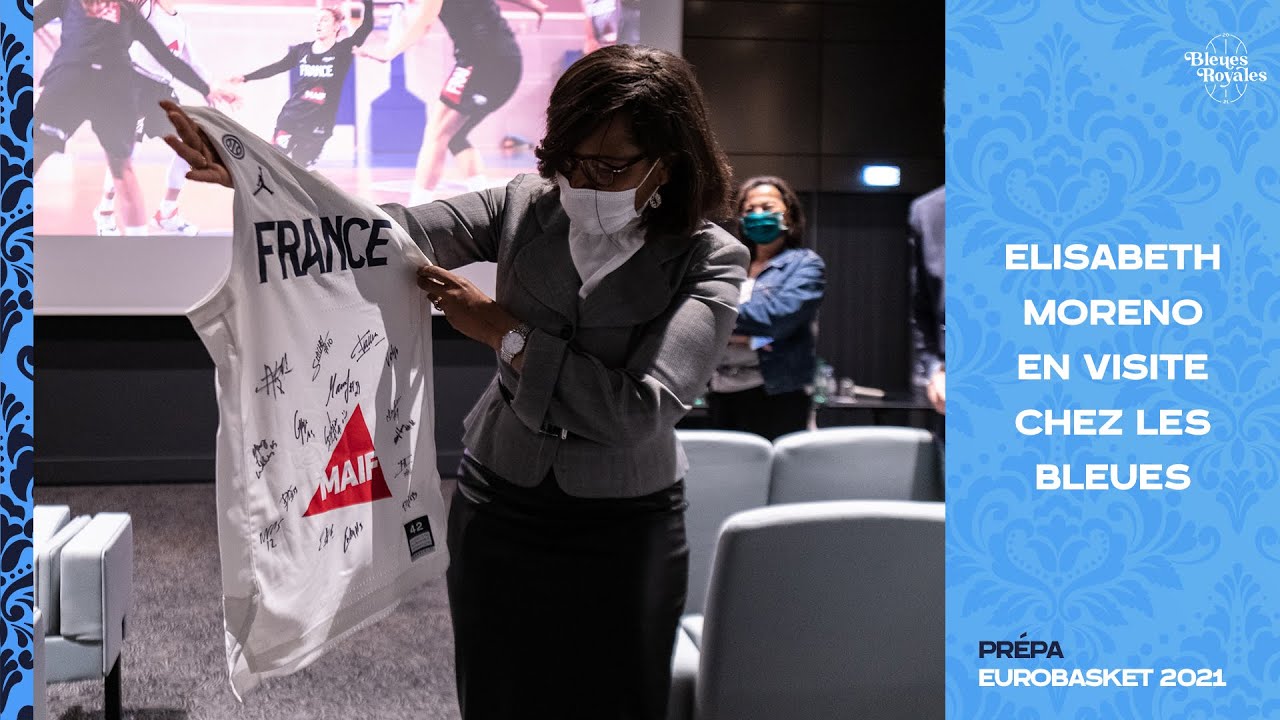 La Minute Inside du 21/05/21 : Elisabeth MORENO à la rencontre des Bleues