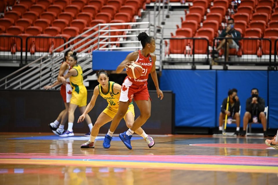 Americup 2021 : Le Canada tient le choc face au Brésil