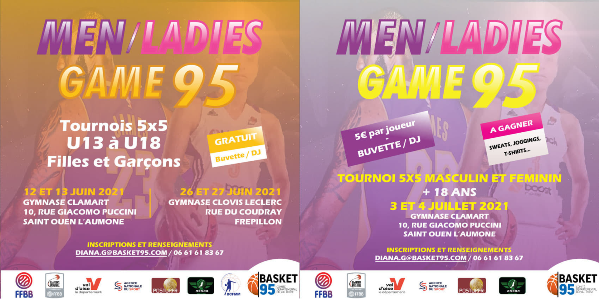Le Men/Ladies Game 95 va faire son retour !