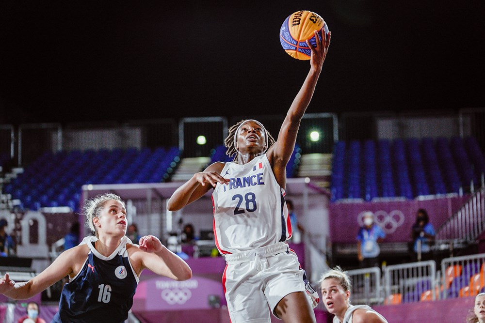 TOKYO 2021 3X3 : La France va en quart de finale, les Etats-Unis sont invaincus