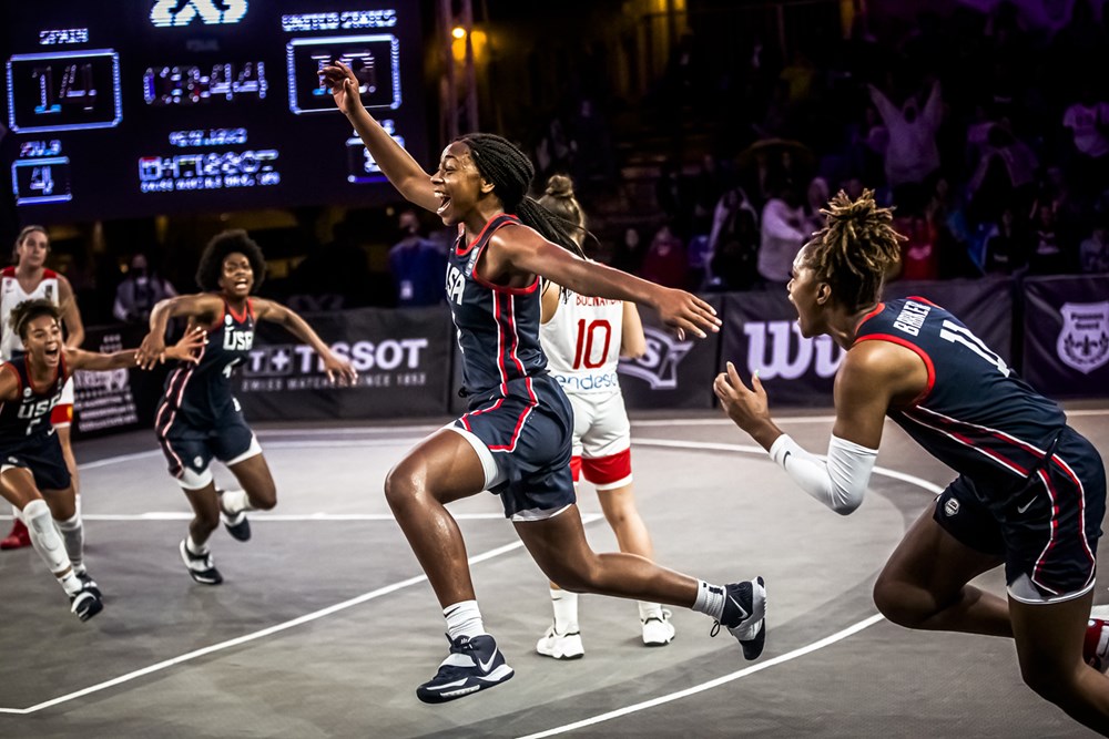 Mondial 3×3 U18 2021 : Les Etats-Unis en Or, les Hongroises remportent le bronze