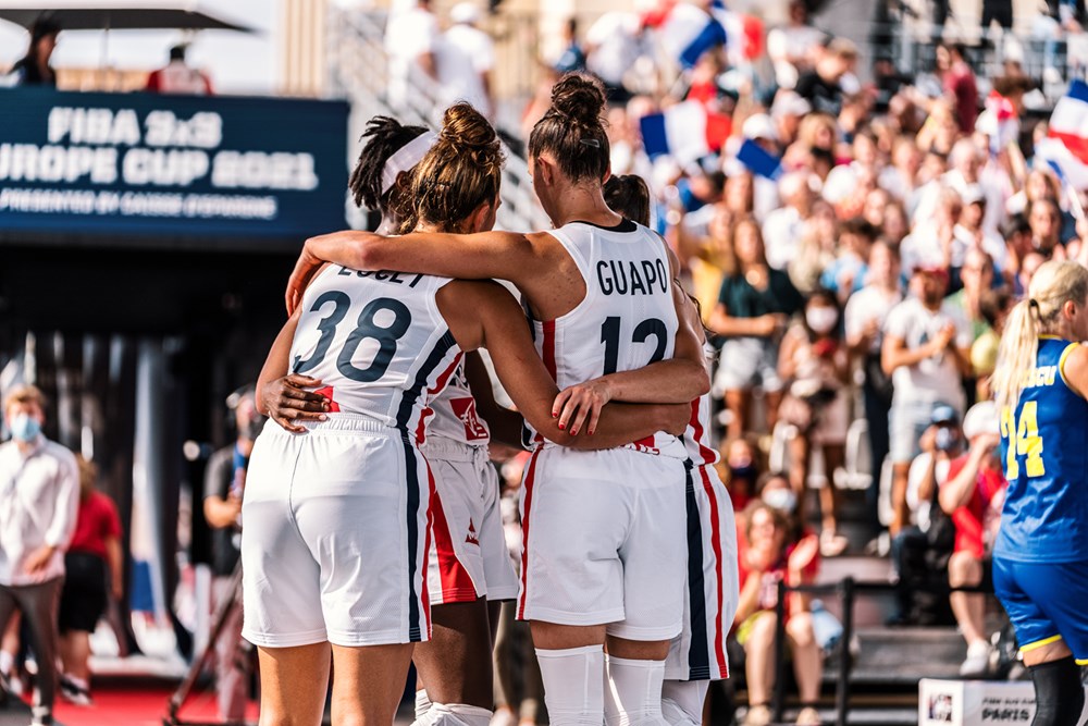 Euro 3×3 2021 : La France jouera la Russie pour décrocher une médaille de bronze