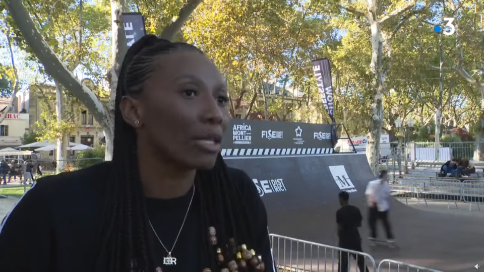 Géraldine ROBERT était de passage à Montpellier pour le Sommet France-Afrique