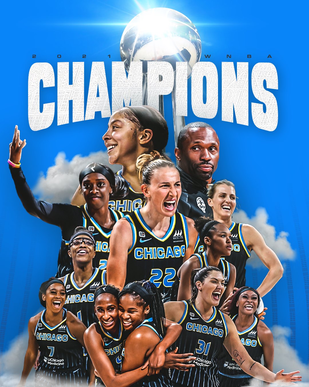 Chicago Champion WNBA pour la 1ère fois !