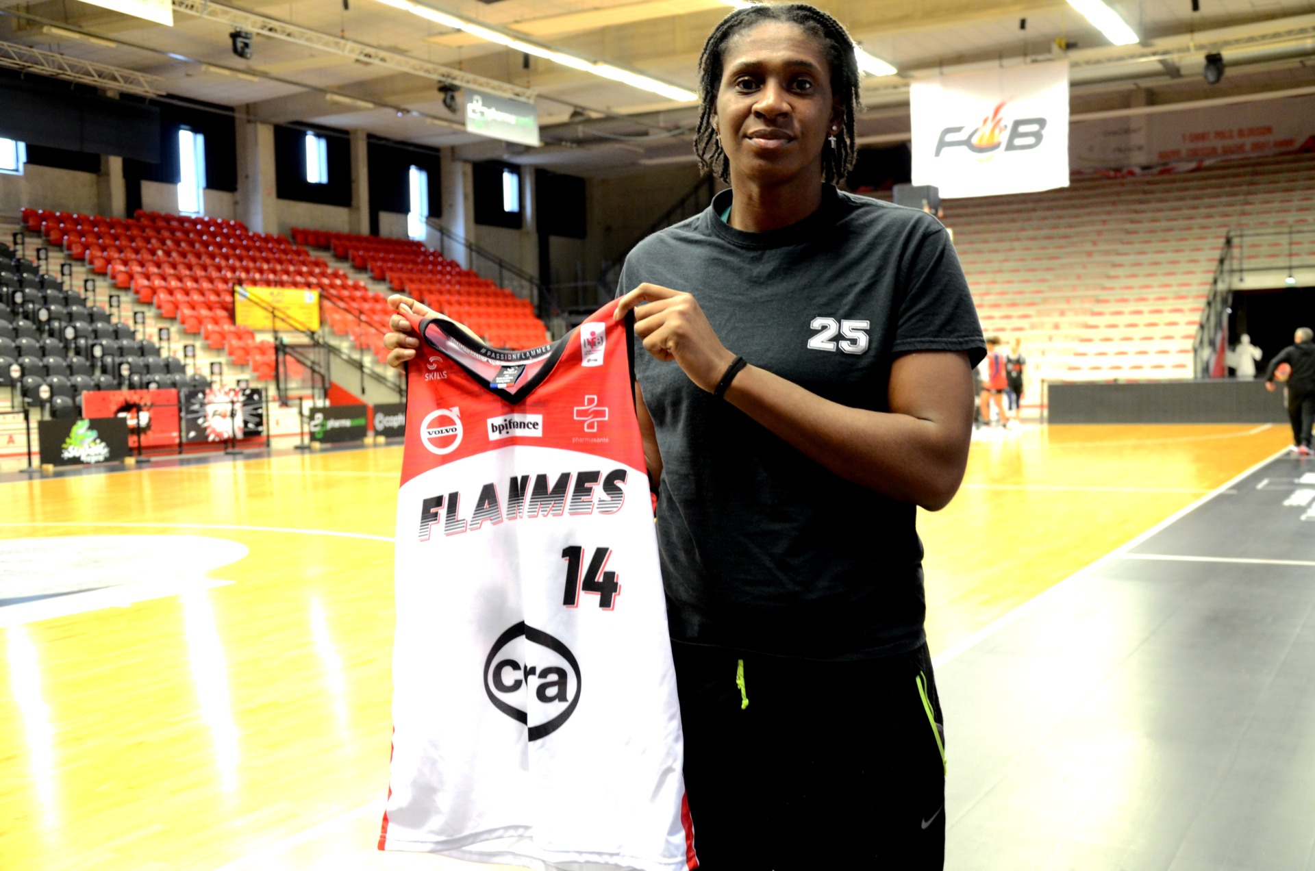 LFB : Ije AJEMBA joker médical aux Flammes Carolos