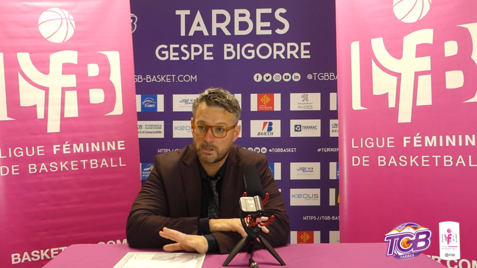 LFB : Conférence de presse après Tarbes – Charleville-Mézières
