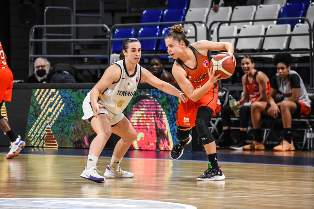 Eurocoupe : Le LDLC ASVEL Féminin et Villeneuve d’Ascq s’imposent largement à l’extérieur