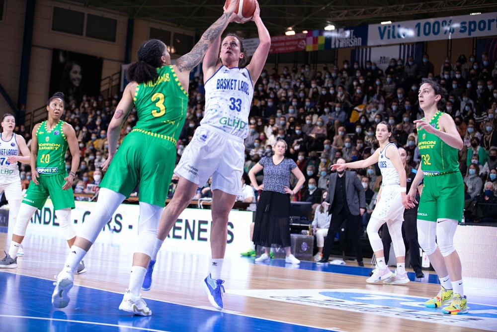 LFB : Jillian HARMON revient à Basket Landes