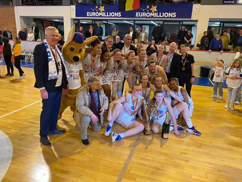 Kangoeroes Malines remporte sa première coupe de Belgique !