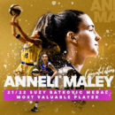 Australie : Anneli MALEY, MVP de la saison