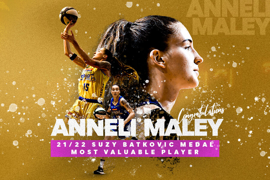 Australie : Anneli MALEY, MVP de la saison