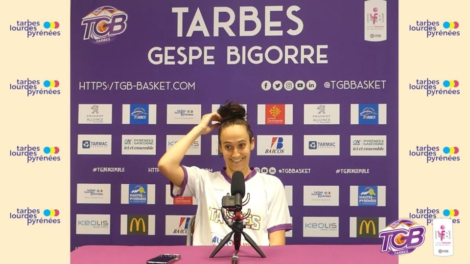 LFB : Conférence de presse après Tarbes – St Amand