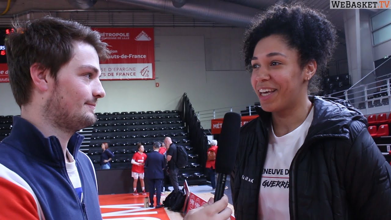 LFB : Réactions de Janelle SALAUN après Villeneuve d’Ascq – Angers