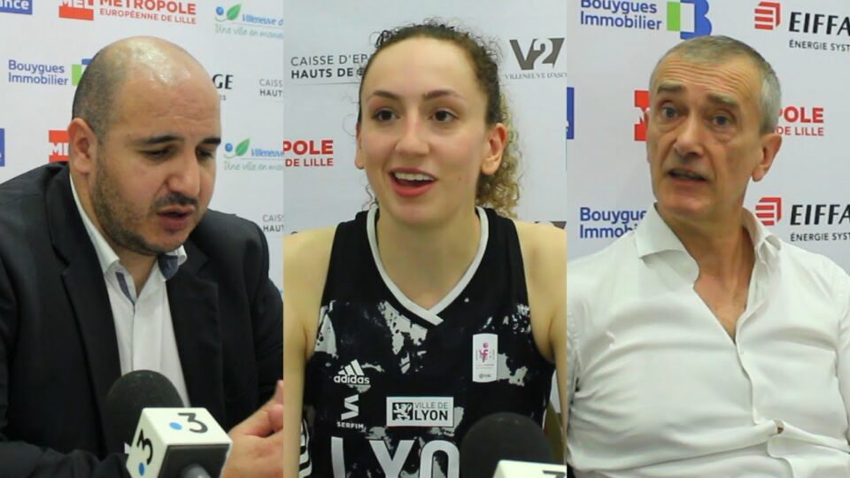 LFB : Conférence de presse après Villeneuve d’Ascq – LDLC ASVEL Féminin
