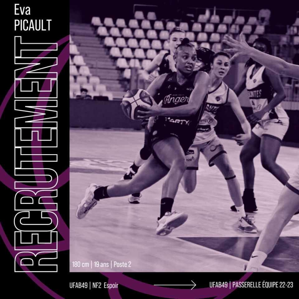 LFB : Du centre de formation au groupe professionnel angevin pour Eva PICAULT