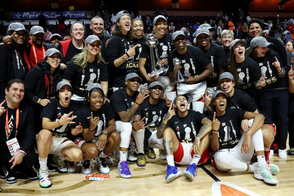 Les Las Vegas Aces sont championnes WNBA pour la première fois de leur histoire !