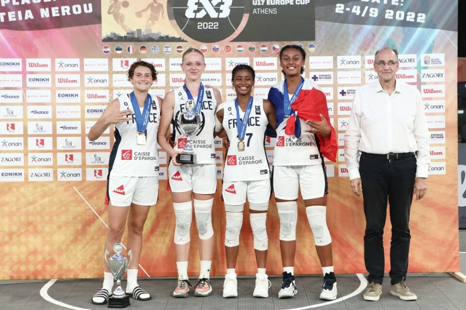 Euro U17 3×3 2022 : Les Bleuettes sont championnes d’Europe !