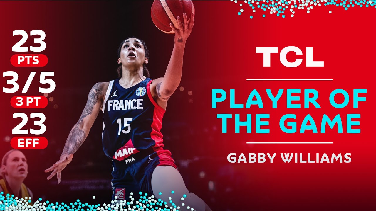 Mondial 2022 : Les plus belles actions de Gabby WILLIAMS face à l’Australie