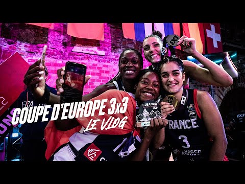 Du fun, de l’intensité, des larmes (de joie) : le vlog de l’Euro 3×3