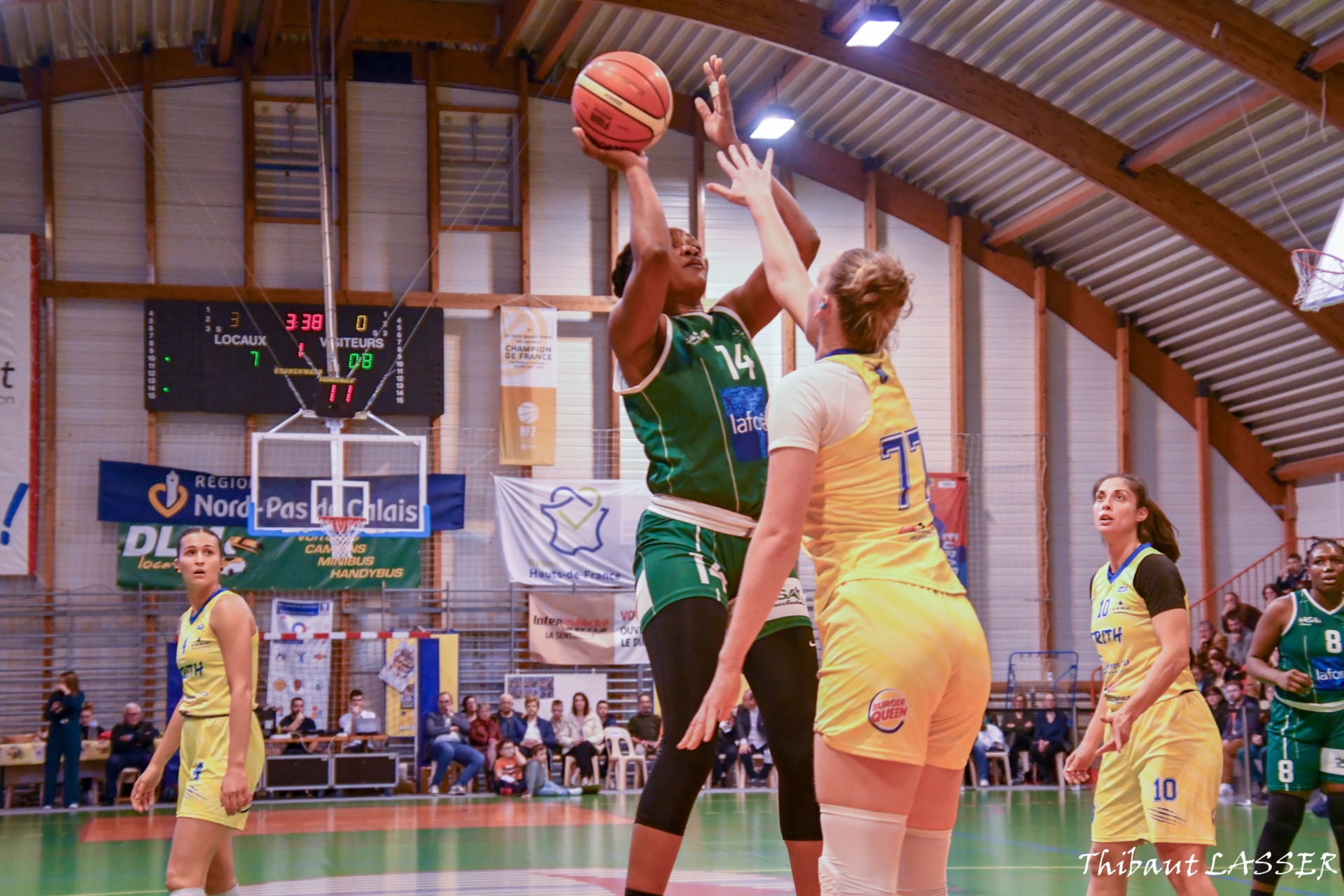 NF1 poule A : Sceaux balaye Roanne, Trith revient dans le Top 5