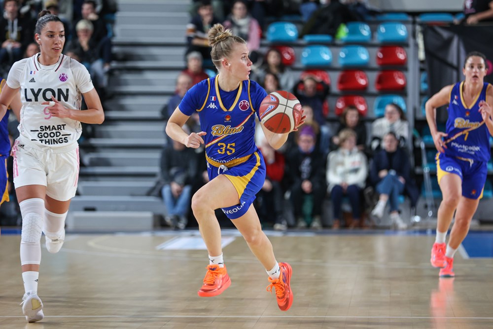 Eurocoupe : Le LDLC ASVEL Féminin qualifié malgré sa défaite à domicile contre Lattes-Montpellier