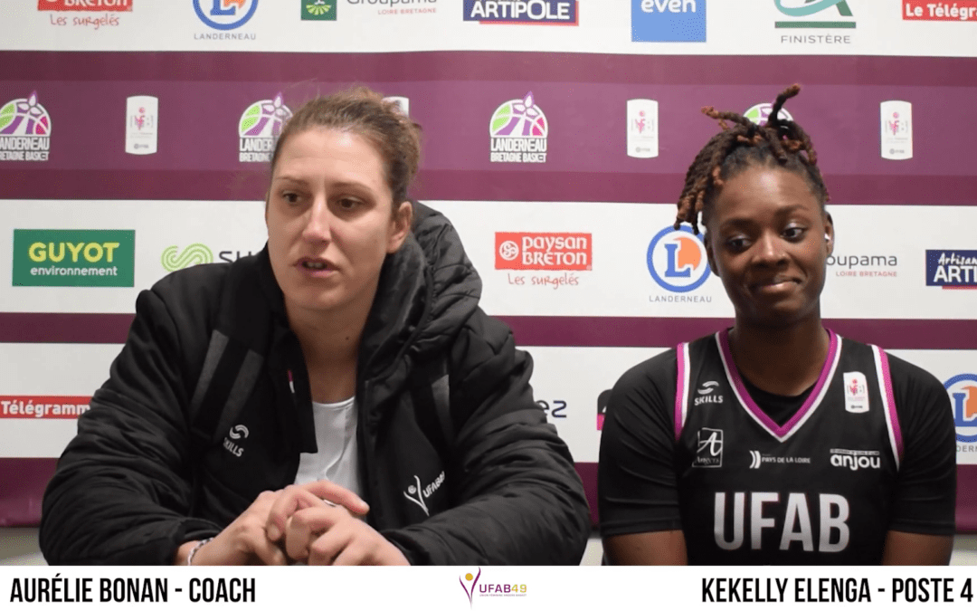 LFB : Conférence de presse après Landerneau B. B. – Angers
