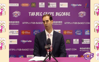 LFB : Conférence de presse après Tarbes – LDLC ASVEL Féminin