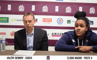 LFB : Conférence de presse après Landerneau B. B. – Lattes-Montpellier