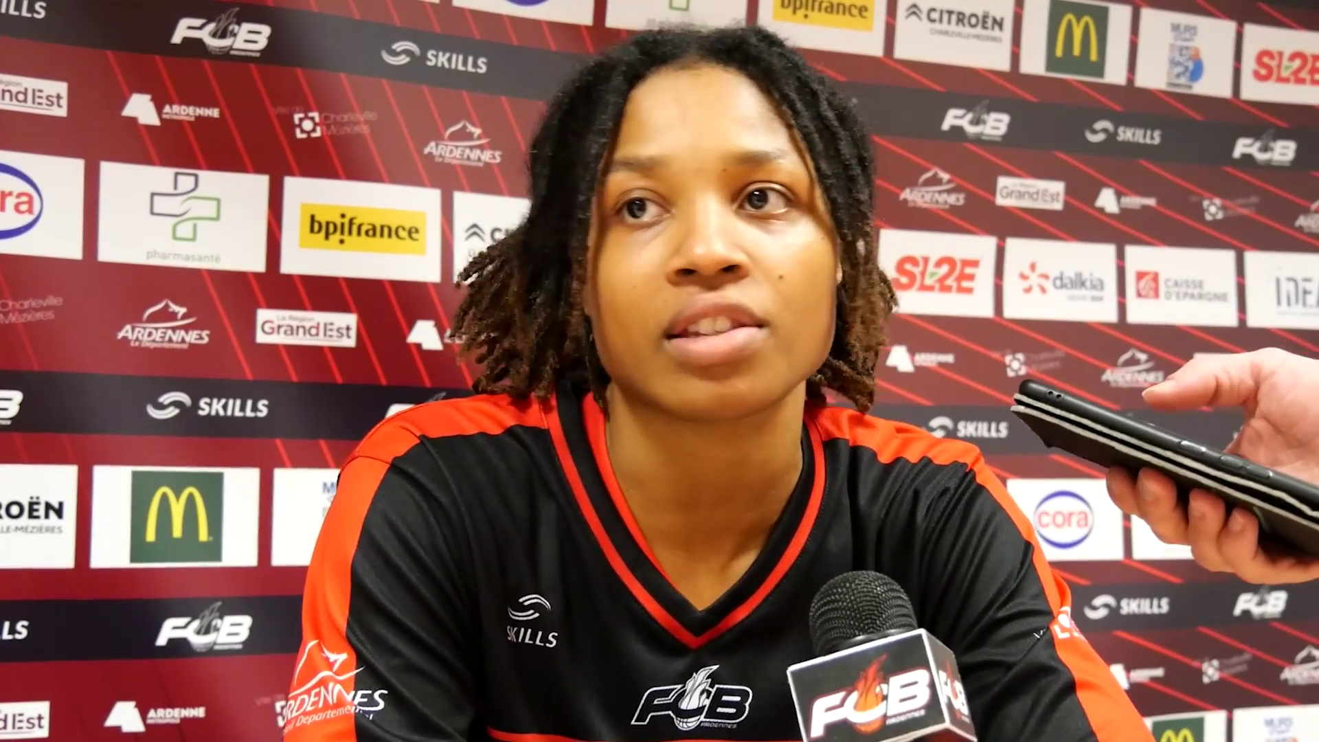 LFB : Conférence de presse après Charleville-Mézières – Lattes-Montpellier