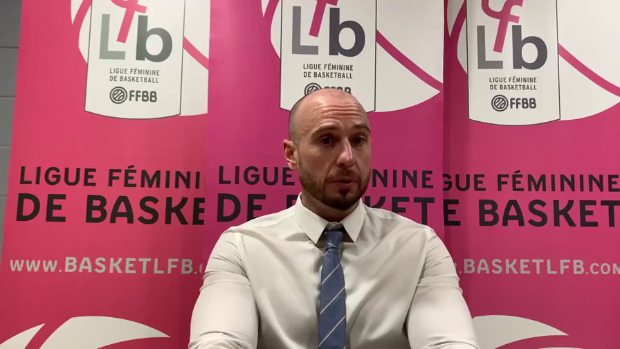 LFB : Réaction de Julien PINCEMIN après St Amand – Villeneuve d’Ascq