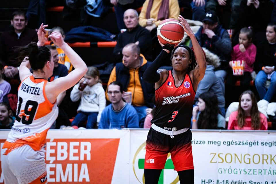 Eurocoupe – 8èmes de finale : Villeneuve d’Ascq l’emporte en Hongrie et prend une option sur la qualification