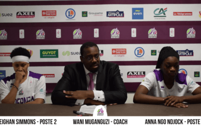 LFB : Conférence de presse après Landerneau B. B. – Basket Landes