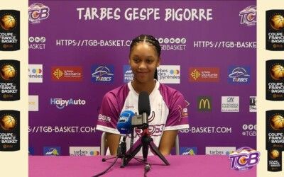 Coupe de France : Conférence de presse après Tarbes – LDLC ASVEL Féminin