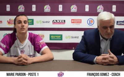LFB : Conférence de presse après Landerneau Bretagne Basket – Tarbes