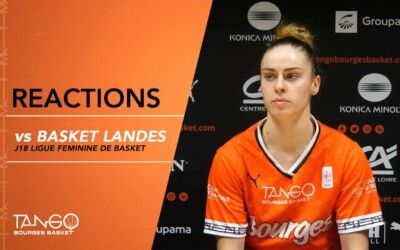 LFB : Conférence de presse après Bourges – Basket Landes