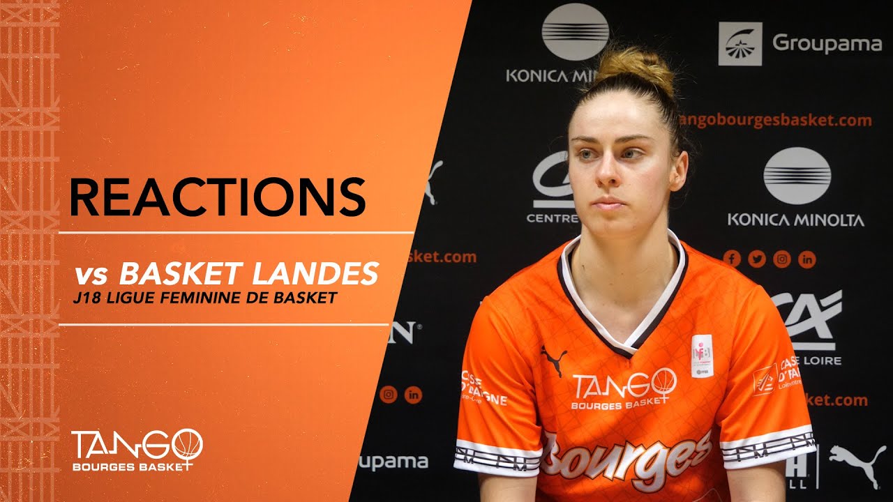 LFB : Conférence de presse après Bourges – Basket Landes