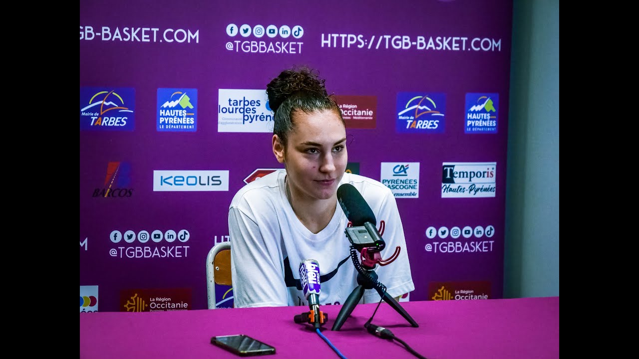 LFB : Conférence de presse après Tarbes – Basket Landes