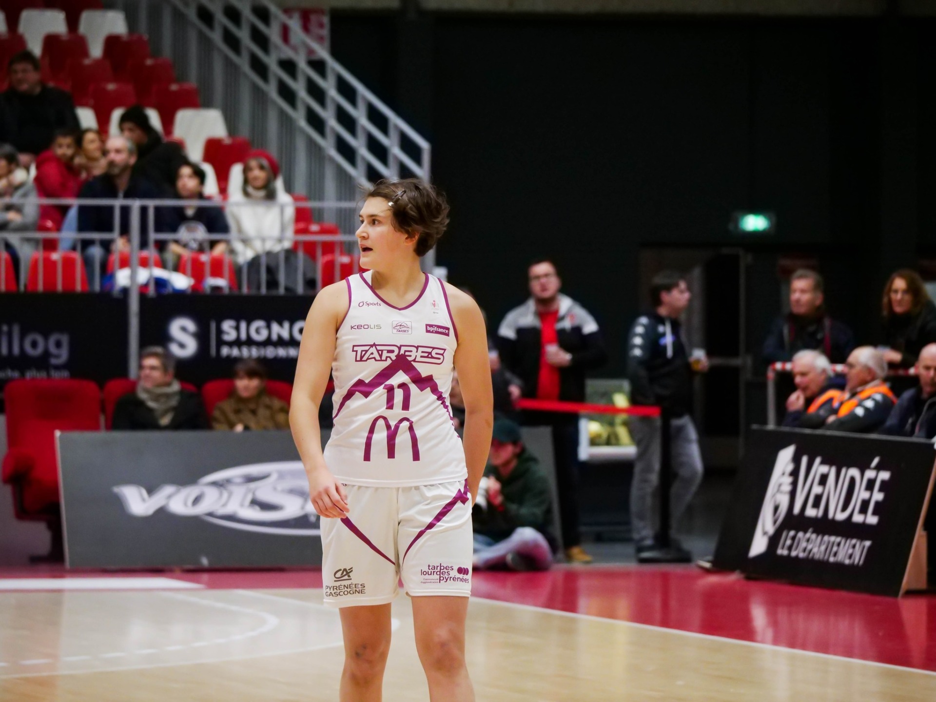 LFB : Lou BOBST (Tarbes) ne jouera plus cette saison