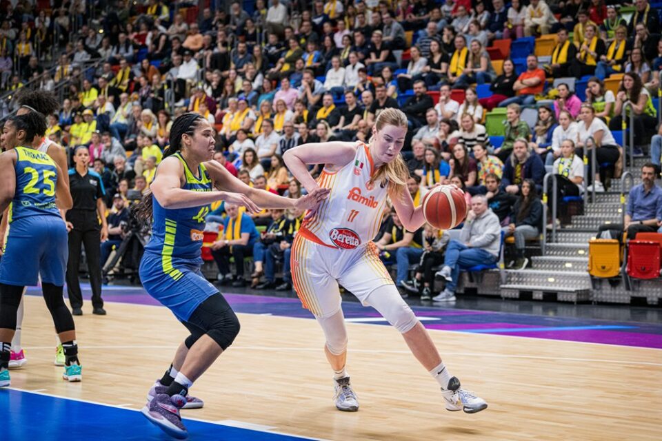 Euroligue : Egle SVENTORAITE crucifie l’U. S. K. Prague et offre le podium à Schio