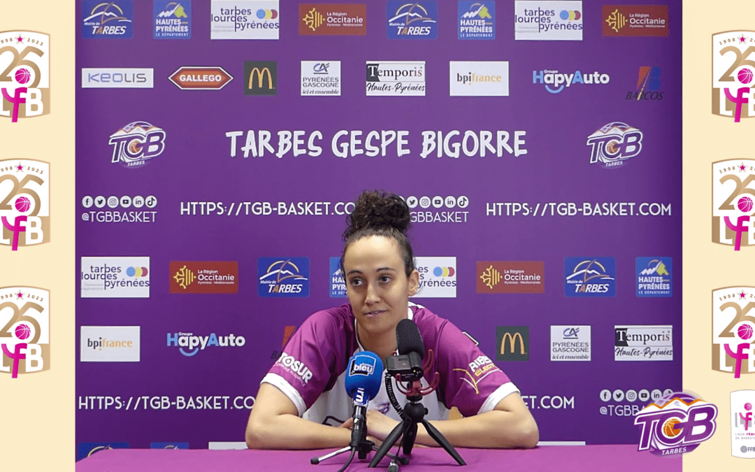 LFB : Conférence de presse après Tarbes – La Roche-Vendée