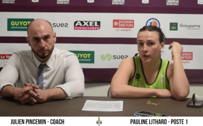 LFB : Conférence de presse après Landerneau B. B. – St Amand