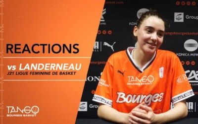 LFB : Conférence de presse après Bourges – Landerneau Bretagne Basket