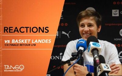 LFB : Conférence de presse après Bourges – Basket Landes